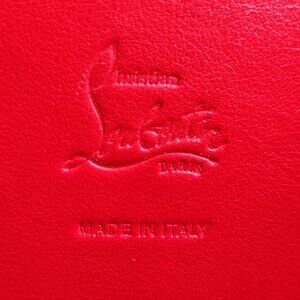 Christian Louboutin Large in Croc Embossed  WhiteTote